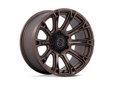 Black Rhino Diamondback Burnt Bronze 6-Lug Wheel; 17x9; 12mm Offset (07-13 Sierra 1500)