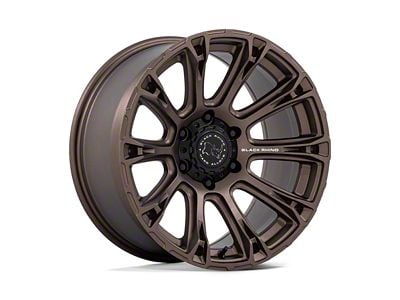 Black Rhino Diamondback Burnt Bronze 6-Lug Wheel; 18x9; 12mm Offset (07-13 Sierra 1500)