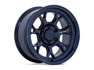 Black Rhino Etosha Gloss Midnight Blue 6-Lug Wheel; 17x8.5; 20mm Offset (07-13 Sierra 1500)