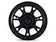 Black Rhino Etosha Matte Black 6-Lug Wheel; 17x8.5; -10mm Offset (07-13 Sierra 1500)