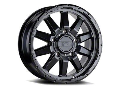 Black Rhino Excursion Matte Black 6-Lug Wheel; 18x8; 35mm Offset (07-13 Sierra 1500)