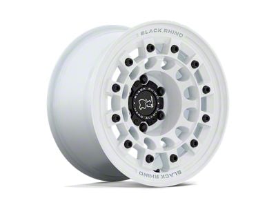 Black Rhino Fuji Gloss White 6-Lug Wheel; 17x8; 38mm Offset (07-13 Sierra 1500)