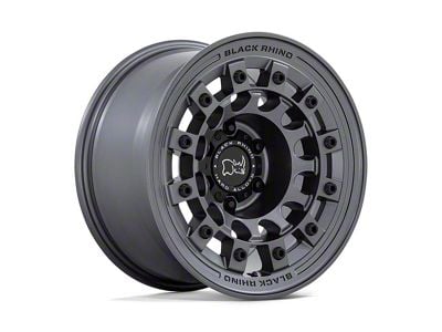 Black Rhino Fuji Matte Gunmetal 6-Lug Wheel; 17x8; 38mm Offset (07-13 Sierra 1500)