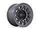 Black Rhino Fuji Matte Gunmetal 6-Lug Wheel; 17x8; 38mm Offset (07-13 Sierra 1500)