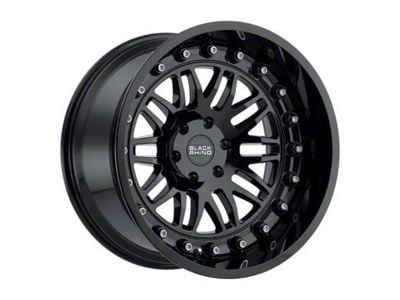 Black Rhino Fury Gloss Black 6-Lug Wheel; 20x11.5; -44mm Offset (07-13 Sierra 1500)