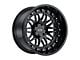 Black Rhino Fury Gloss Black 6-Lug Wheel; 20x11.5; -44mm Offset (07-13 Sierra 1500)