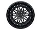 Black Rhino Fury Gloss Black 6-Lug Wheel; 20x11.5; -44mm Offset (07-13 Sierra 1500)