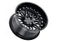 Black Rhino Fury Gloss Black 6-Lug Wheel; 20x11.5; -44mm Offset (07-13 Sierra 1500)