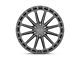 Black Rhino Kaizen Matte Gunmetal 6-Lug Wheel; 17x9.5; 12mm Offset (07-13 Sierra 1500)