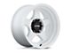 KMC Lobo Gloss White 6-Lug Wheel; 17x9; -38mm Offset (07-13 Sierra 1500)