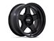 KMC Lobo Matte Black 6-Lug Wheel; 17x9; -38mm Offset (07-13 Sierra 1500)