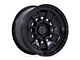 Black Rhino Mondo Matte Black with Gloss Black Lip 6-Lug Wheel; 17x8.5; 20mm Offset (07-13 Sierra 1500)