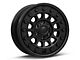 Black Rhino Outback Matte Black 6-Lug Wheel; 17x8.5; -10mm Offset (07-13 Sierra 1500)