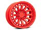 Black Rhino Raid Gloss Red 6-Lug Wheel; 17x8.5; 0mm Offset (07-13 Sierra 1500)