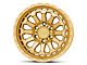 Black Rhino Raid Gold 6-Lug Wheel; 17x8.5; 0mm Offset (07-13 Sierra 1500)