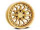 Black Rhino Raid Gold 6-Lug Wheel; 17x8.5; 0mm Offset (07-13 Sierra 1500)