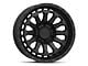 Black Rhino Raid Matte Black 6-Lug Wheel; 17x8.5; 0mm Offset (07-13 Sierra 1500)