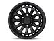 Black Rhino Raid Matte Black 6-Lug Wheel; 17x8.5; 0mm Offset (07-13 Sierra 1500)