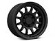 Black Rhino Rapid Matte Black 6-Lug Wheel; 17x9; 12mm Offset (07-13 Sierra 1500)