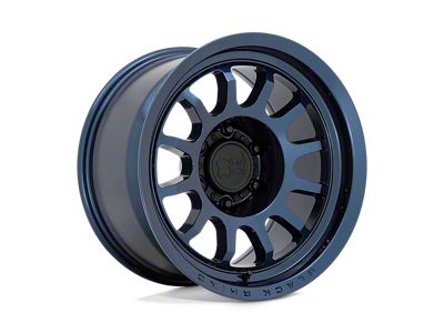 Black Rhino Rapid Midnight Blue 6-Lug Wheel; 18x8.5; 0mm Offset (07-13 Sierra 1500)