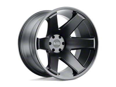 Black Rhino Raze Matte Black 6-Lug Wheel; 22x14; -76mm Offset (07-13 Sierra 1500)