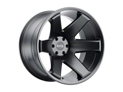 Black Rhino Raze Matte Black 6-Lug Wheel; 17x10; -44mm Offset (07-13 Sierra 1500)