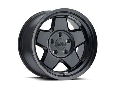 Black Rhino Realm Matte Black 6-Lug Wheel; 17x9.5; 0mm Offset (07-13 Sierra 1500)