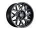 Black Rhino Reaper Gloss Black Milled 6-Lug Wheel; 20x11.5; -44mm Offset (07-13 Sierra 1500)