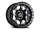 Black Rhino Riot Matte Black 6-Lug Wheel; 17x8.5; -30mm Offset (07-13 Sierra 1500)