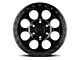 Black Rhino Riot Matte Black 6-Lug Wheel; 17x8.5; -30mm Offset (07-13 Sierra 1500)