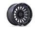 Black Rhino Rival Matte Gunmetal with Matte Black Lip 6-Lug Wheel; 17x9; -12mm Offset (07-13 Sierra 1500)