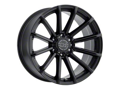 Black Rhino Rotorua Gloss Black 6-Lug Wheel; 17x9.5; 12mm Offset (07-13 Sierra 1500)