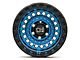 Black Rhino Sentinel Cobalt Blue with Black Ring 6-Lug Wheel; 17x8.5; -10mm Offset (07-13 Sierra 1500)