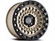 Black Rhino Sentinel Desert Sand with Black Ring 6-Lug Wheel; 17x8.5; -10mm Offset (07-13 Sierra 1500)