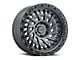 Black Rhino Shredder Matte Gunmetal 6-Lug Wheel; 17x9; 0mm Offset (07-13 Sierra 1500)