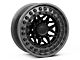 Black Rhino Alpha Matte Black with Gunmetal Lip 8-Lug Wheel; 18x9; 0mm Offset (11-14 Sierra 2500 HD)