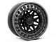Black Rhino Alpha Matte Black with Gunmetal Lip 8-Lug Wheel; 18x9; 20mm Offset (11-14 Sierra 2500 HD)