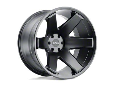 Black Rhino Raze Matte Black 8-Lug Wheel; 22x14; -76mm Offset (11-14 Sierra 2500 HD)