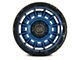 Black Rhino Legion Cobalt Blue with Black Lip 8-Lug Wheel; 20x10; -18mm Offset (11-14 Sierra 3500 HD SRW)