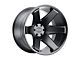 Black Rhino Raze Matte Black 8-Lug Wheel; 20x12; -44mm Offset (11-14 Sierra 3500 HD SRW)