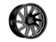 Black Rhino Thrust Gloss Black with Milled Spokes 8-Lug Wheel; 20x9.5; -18mm Offset (11-14 Sierra 3500 HD SRW)
