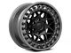 Black Rhino Alpha Matte Black with Gunmetal Lip 6-Lug Wheel; 20x10; -18mm Offset (07-13 Silverado 1500)