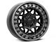 Black Rhino Alpha Matte Black with Gunmetal Lip 6-Lug Wheel; 20x10; -18mm Offset (07-13 Silverado 1500)