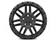 Black Rhino Arches Matte Black 6-Lug Wheel; 18x9.5; -18mm Offset (07-13 Silverado 1500)