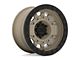 Black Rhino Avenger Beadlock Desert Sand 6-Lug Wheel; 17x8.5; 0mm Offset (07-13 Silverado 1500)