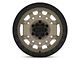 Black Rhino Avenger Beadlock Desert Sand 6-Lug Wheel; 17x8.5; 0mm Offset (07-13 Silverado 1500)