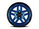 Black Rhino Barstow Dearborn Blue 6-Lug Wheel; 17x9.5; 12mm Offset (07-13 Silverado 1500)