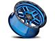 Black Rhino Barstow Dearborn Blue 6-Lug Wheel; 17x9.5; 12mm Offset (07-13 Silverado 1500)