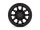 Black Rhino Calico Matte Black 6-Lug Wheel; 17x8.5; 0mm Offset (07-13 Silverado 1500)