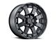 Black Rhino Cleghorn Matte Black 6-Lug Wheel; 17x8.5; 12mm Offset (07-13 Silverado 1500)